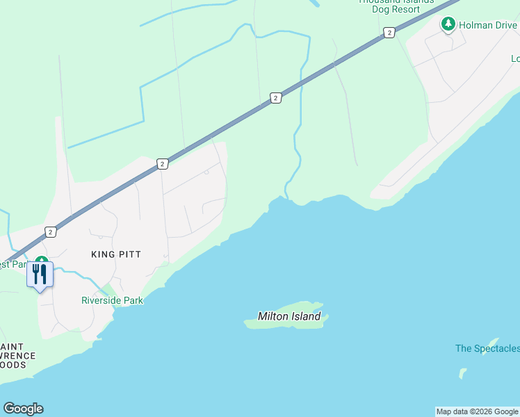 map of restaurants, bars, coffee shops, grocery stores, and more near 1295 Kingston 2 in Kingston