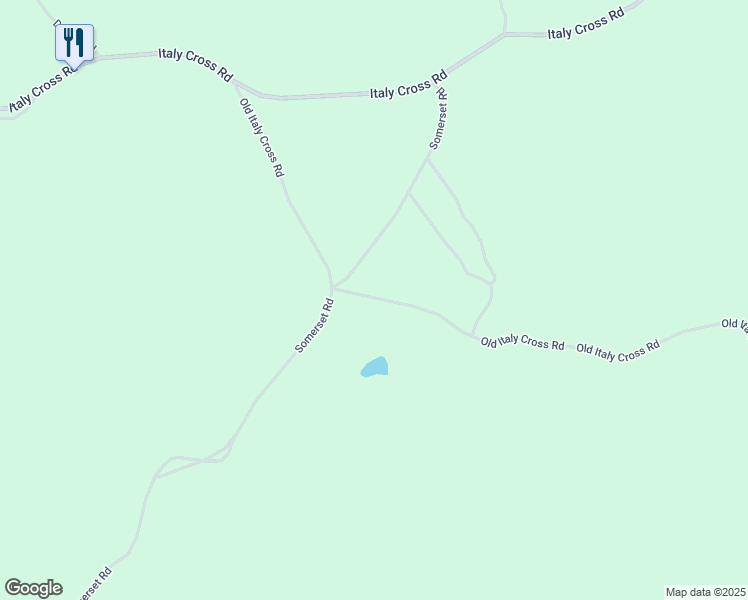 map of restaurants, bars, coffee shops, grocery stores, and more near Old Italy Cross Road in Lunenburg