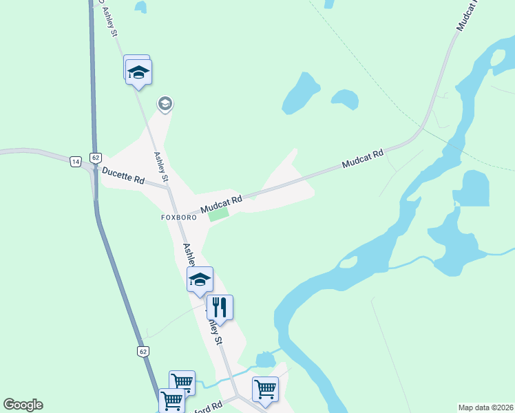 map of restaurants, bars, coffee shops, grocery stores, and more near 70j Mudcat Road in Belleville