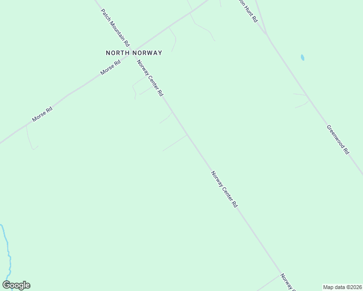 map of restaurants, bars, coffee shops, grocery stores, and more near 442 Norway Center Road in Norway