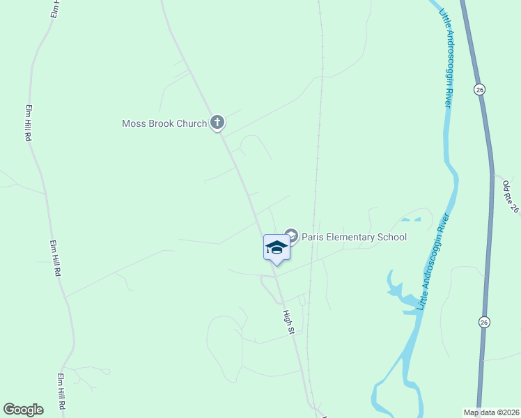 map of restaurants, bars, coffee shops, grocery stores, and more near 423 High Street in Paris