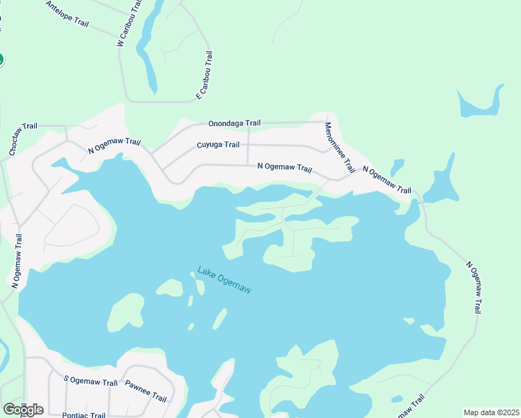map of restaurants, bars, coffee shops, grocery stores, and more near 1999 Mohawk Trail in West Branch