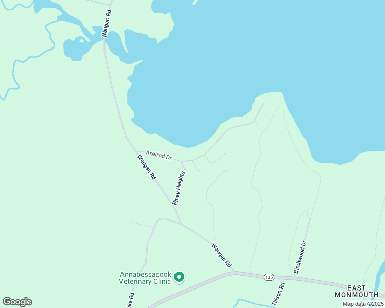 map of restaurants, bars, coffee shops, grocery stores, and more near 2 Morrill Lane in Monmouth
