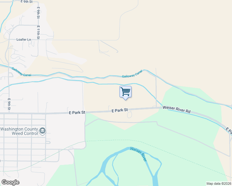 map of restaurants, bars, coffee shops, grocery stores, and more near 1468 Weiser River Road in Weiser