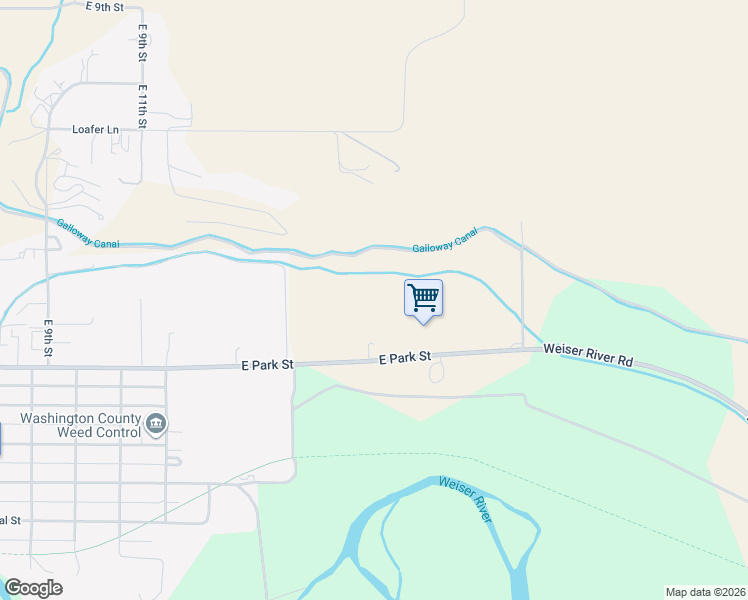 map of restaurants, bars, coffee shops, grocery stores, and more near 1468 Weiser River Road in Weiser