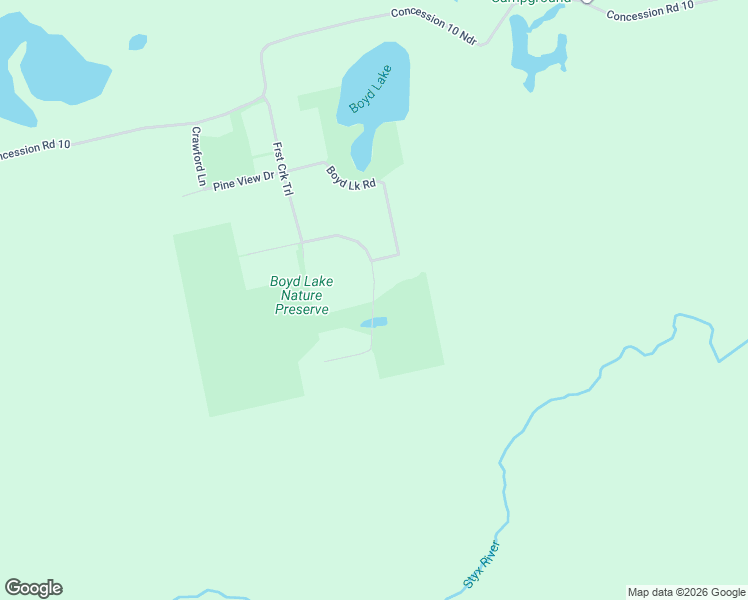 map of restaurants, bars, coffee shops, grocery stores, and more near Karpaty Heights in Grey County