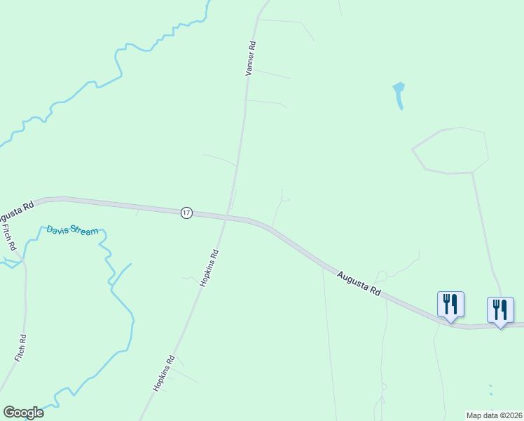 map of restaurants, bars, coffee shops, grocery stores, and more near 317A Augusta Road in Washington