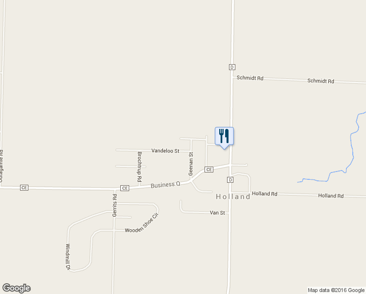 map of restaurants, bars, coffee shops, grocery stores, and more near 443 Vandeloo Street in Kaukauna