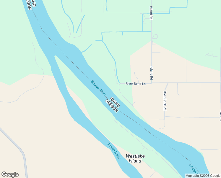 map of restaurants, bars, coffee shops, grocery stores, and more near 697 River Bend Lane in Weiser