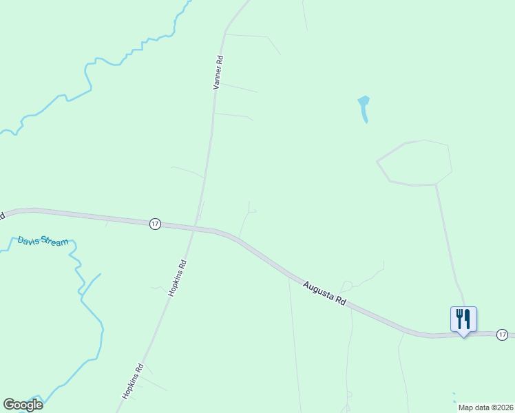 map of restaurants, bars, coffee shops, grocery stores, and more near 299 Augusta Road in Washington