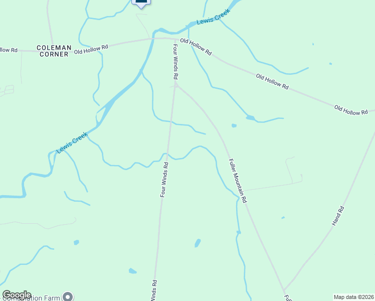 map of restaurants, bars, coffee shops, grocery stores, and more near 754 Four Winds Road in Ferrisburgh