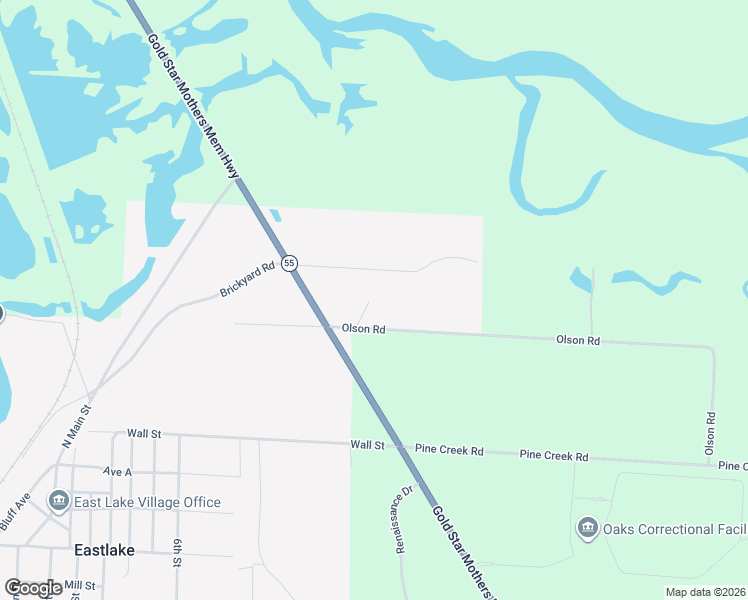 map of restaurants, bars, coffee shops, grocery stores, and more near Nelson St in Manistee
