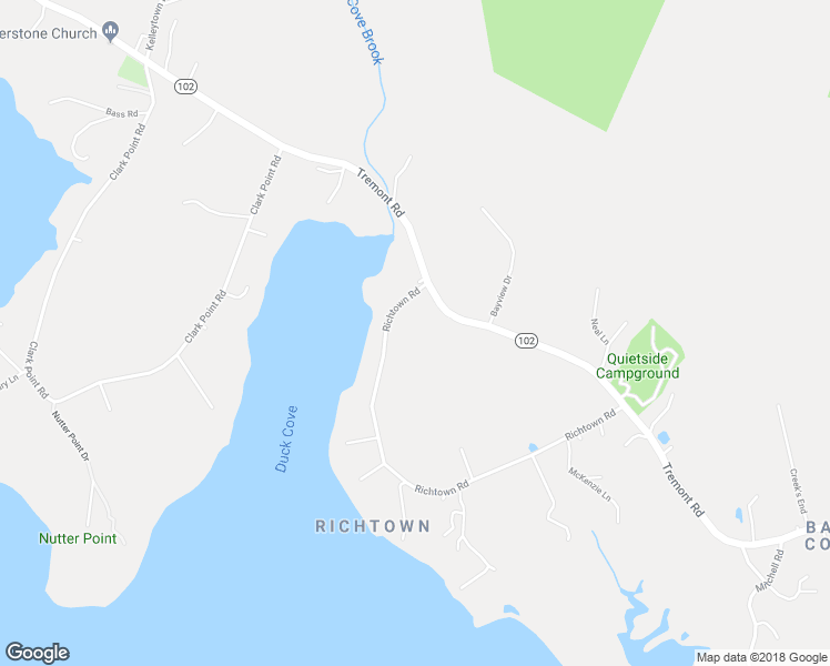 map of restaurants, bars, coffee shops, grocery stores, and more near 177 Richtown Road in Tremont