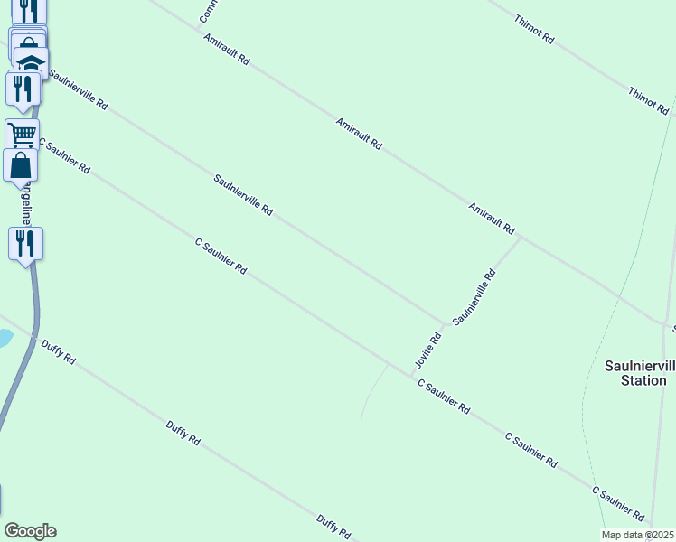 map of restaurants, bars, coffee shops, grocery stores, and more near 402 Saulnierville Road in Clare
