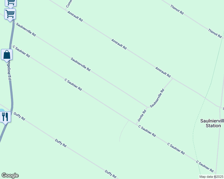 map of restaurants, bars, coffee shops, grocery stores, and more near 402 Saulnierville Road in Clare