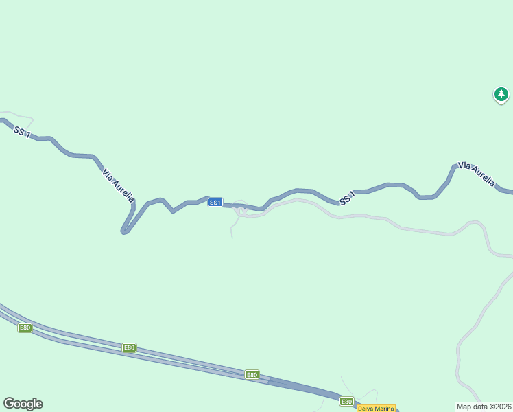 map of restaurants, bars, coffee shops, grocery stores, and more near SS1 in Province of La Spezia