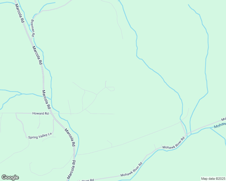 map of restaurants, bars, coffee shops, grocery stores, and more near 40110 Log Creek Road in Marcola