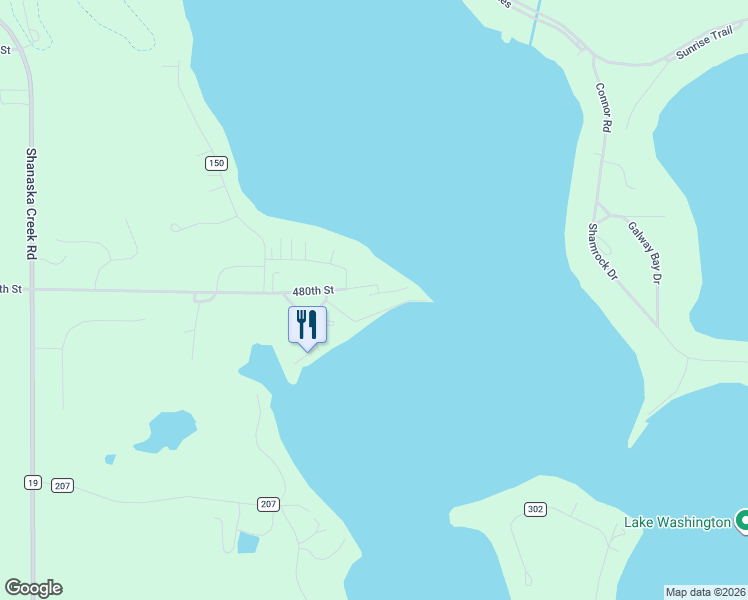 map of restaurants, bars, coffee shops, grocery stores, and more near 1526-1528 Squirrels Nest Road in Kasota