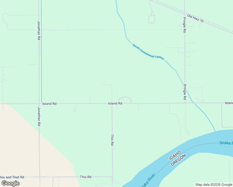 map of restaurants, bars, coffee shops, grocery stores, and more near 956 Haas Road in Weiser