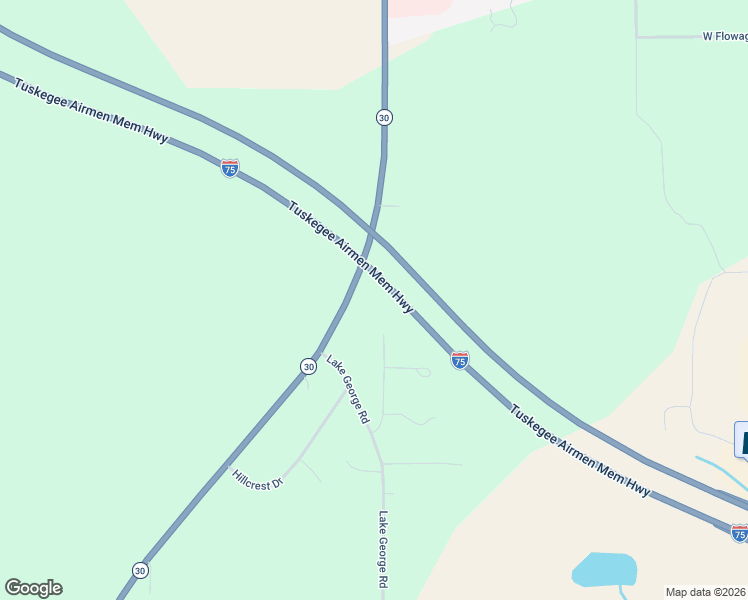 map of restaurants, bars, coffee shops, grocery stores, and more near 2708 Michigan 30 in West Branch