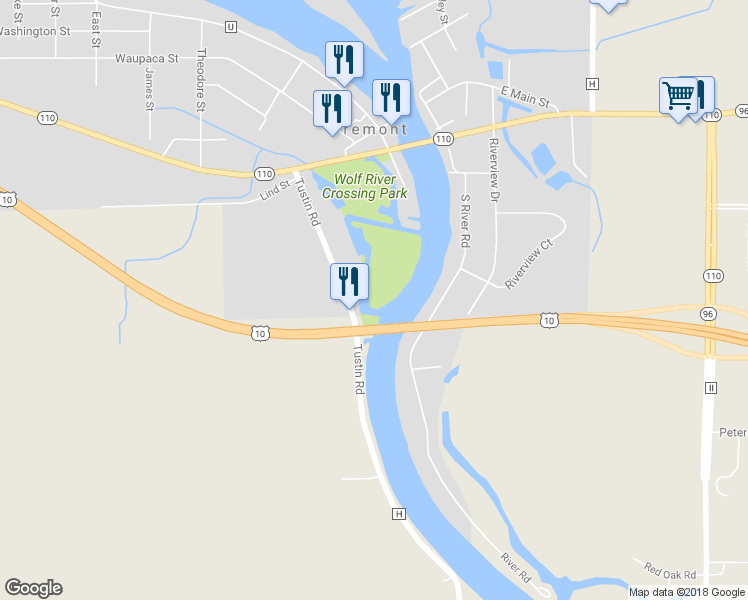 map of restaurants, bars, coffee shops, grocery stores, and more near 214 Tustin Road in Fremont