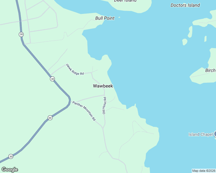 map of restaurants, bars, coffee shops, grocery stores, and more near 534 Hawk Ridge Road in Tupper Lake