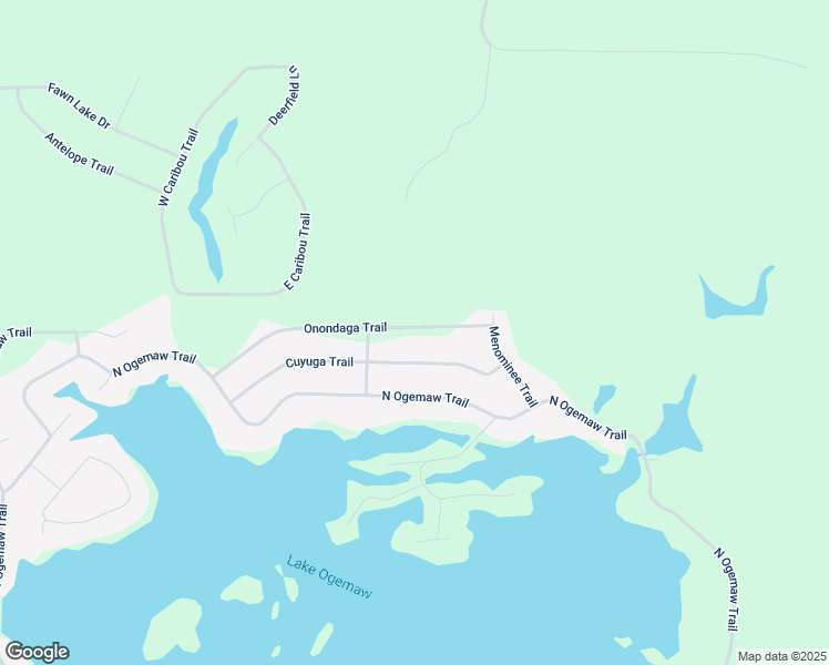 map of restaurants, bars, coffee shops, grocery stores, and more near 1874-1998 Onondaga Trail in West Branch