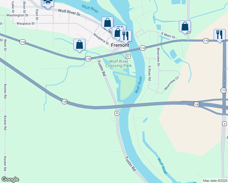 map of restaurants, bars, coffee shops, grocery stores, and more near 214 Tustin Road in Fremont