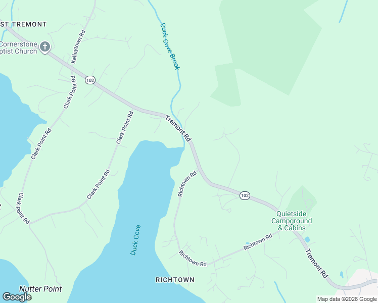 map of restaurants, bars, coffee shops, grocery stores, and more near 498 Tremont Road in Tremont