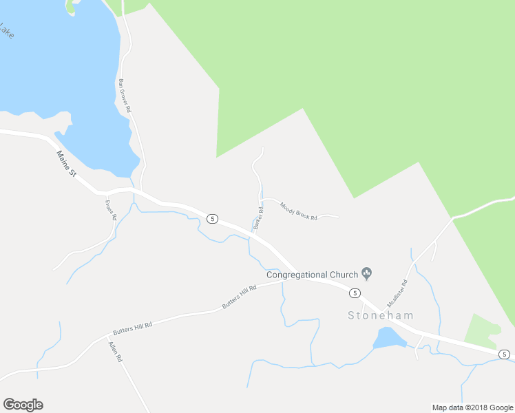 map of restaurants, bars, coffee shops, grocery stores, and more near 48 Barker Road in Stoneham