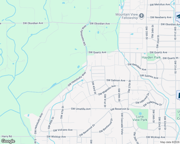 map of restaurants, bars, coffee shops, grocery stores, and more near 4293 Southwest Rhyolite Place in Redmond