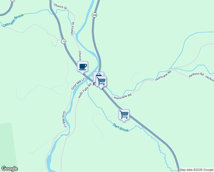 map of restaurants, bars, coffee shops, grocery stores, and more near 7 Bucks Ln in Keene