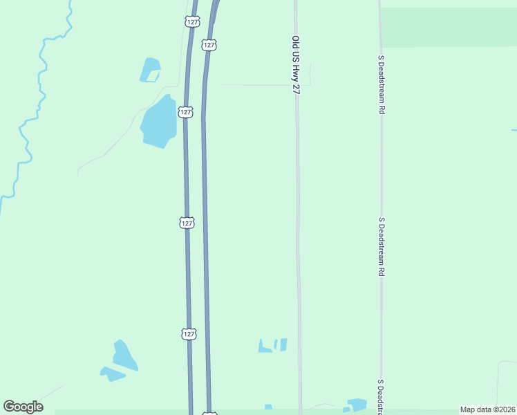 map of restaurants, bars, coffee shops, grocery stores, and more near 5200-5998 Old US Highway 27 in Houghton Lake