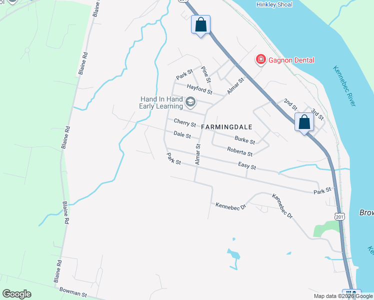 map of restaurants, bars, coffee shops, grocery stores, and more near 80 Easy Street in Farmingdale