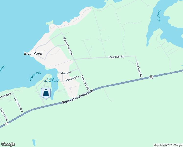 map of restaurants, bars, coffee shops, grocery stores, and more near 16820 May Irwin Road in Clayton