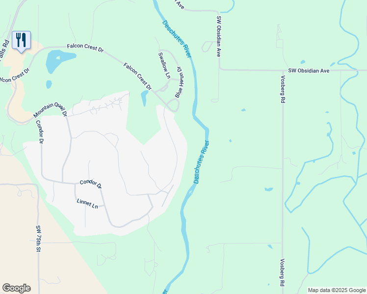 map of restaurants, bars, coffee shops, grocery stores, and more near 1904 Redtail Hawk Drive in Redmond