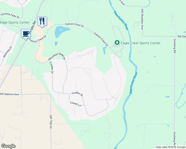map of restaurants, bars, coffee shops, grocery stores, and more near 1966 Kingfisher Circle in Redmond