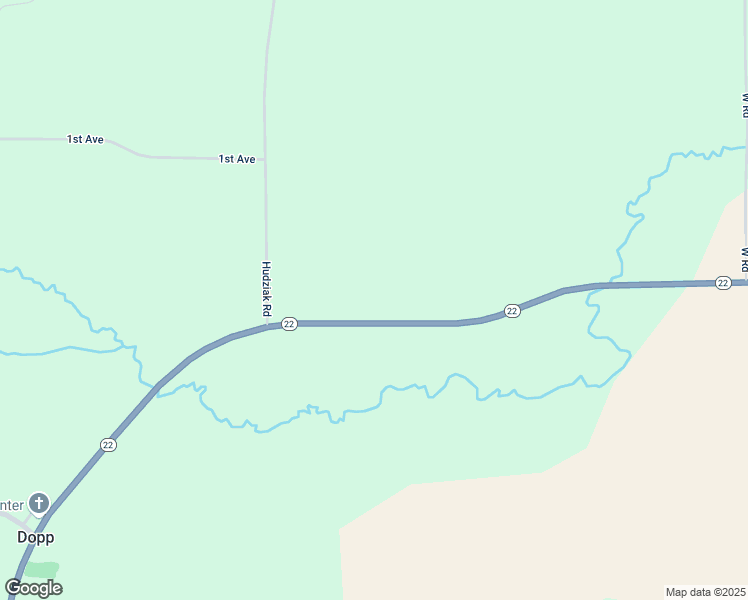 map of restaurants, bars, coffee shops, grocery stores, and more near 9848 Wisconsin 22 in Waupaca