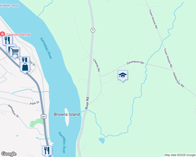 map of restaurants, bars, coffee shops, grocery stores, and more near 43 Cheney Road in Chelsea