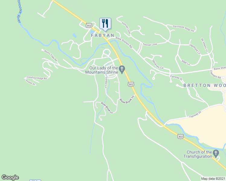 map of restaurants, bars, coffee shops, grocery stores, and more near 116 Remick Lane in Carroll
