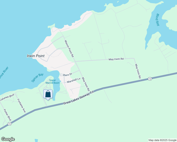 map of restaurants, bars, coffee shops, grocery stores, and more near 16820 May Irwin Road in Clayton