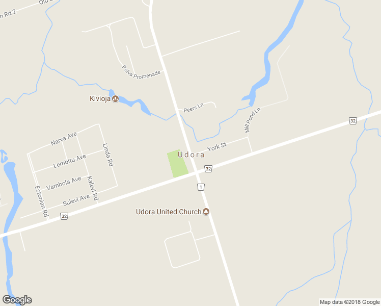 map of restaurants, bars, coffee shops, grocery stores, and more near 17 Victoria Road in Georgina