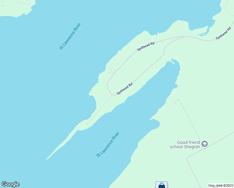 map of restaurants, bars, coffee shops, grocery stores, and more near 494 Spithead Road in Gananoque