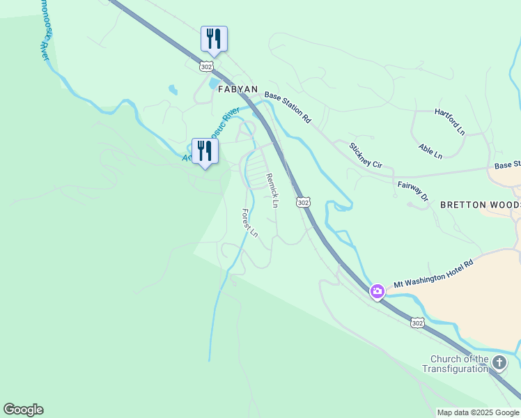 map of restaurants, bars, coffee shops, grocery stores, and more near 116 Remick Lane in Carroll