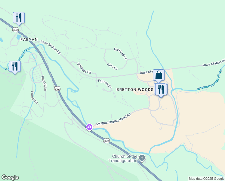 map of restaurants, bars, coffee shops, grocery stores, and more near 2 Fairway Drive in Carroll