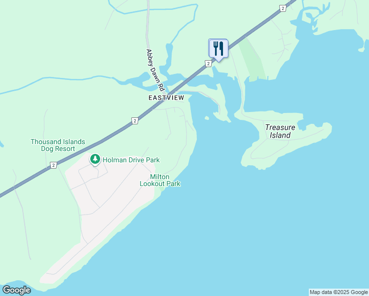 map of restaurants, bars, coffee shops, grocery stores, and more near 27 Rudd Avenue in Kingston
