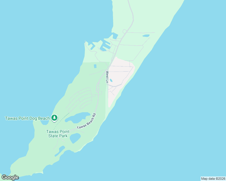 map of restaurants, bars, coffee shops, grocery stores, and more near 1160-2998 Lakeview Street in East Tawas