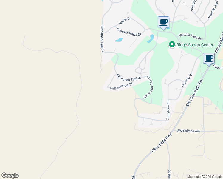 map of restaurants, bars, coffee shops, grocery stores, and more near 8968 Cliff Swallow Drive in Redmond