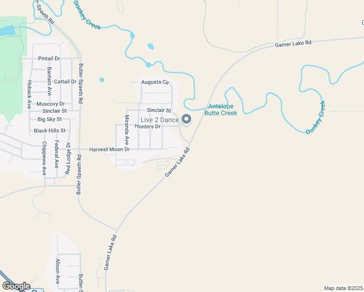map of restaurants, bars, coffee shops, grocery stores, and more near 2050 Sinclair Street in Gillette
