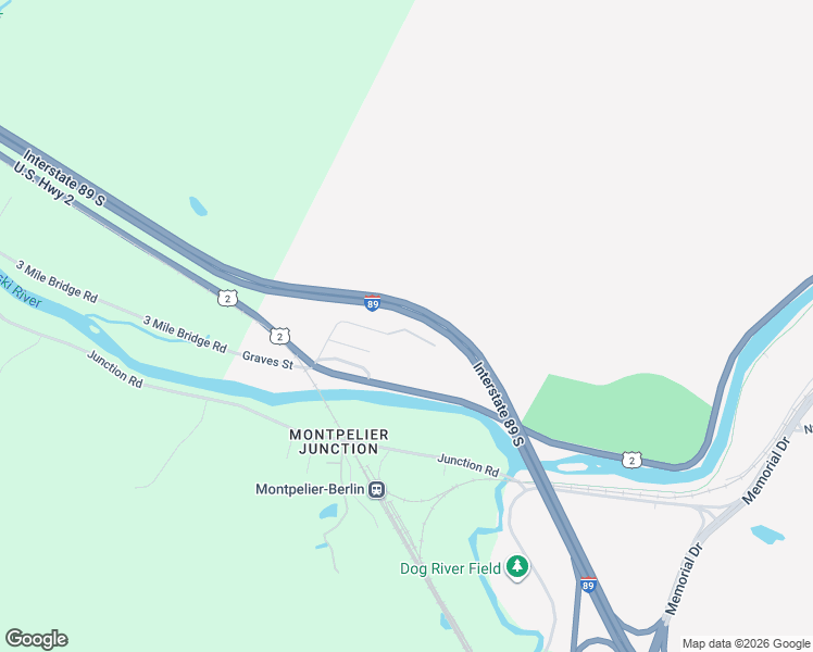 map of restaurants, bars, coffee shops, grocery stores, and more near 10 Overlook Drive in Montpelier